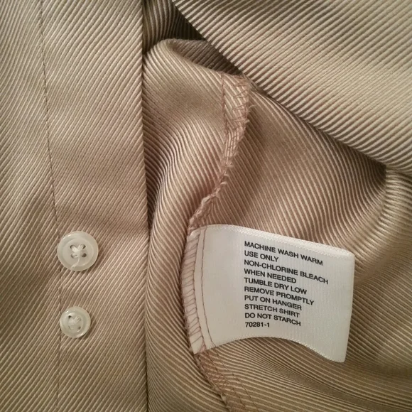 Stafford dress shirt, 34 -35  Men's - Picture 5 of 5